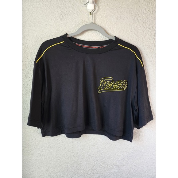 NWOT Puma Scuderia Ferrari Women's Forza Crop Top - Picture 1 of 5